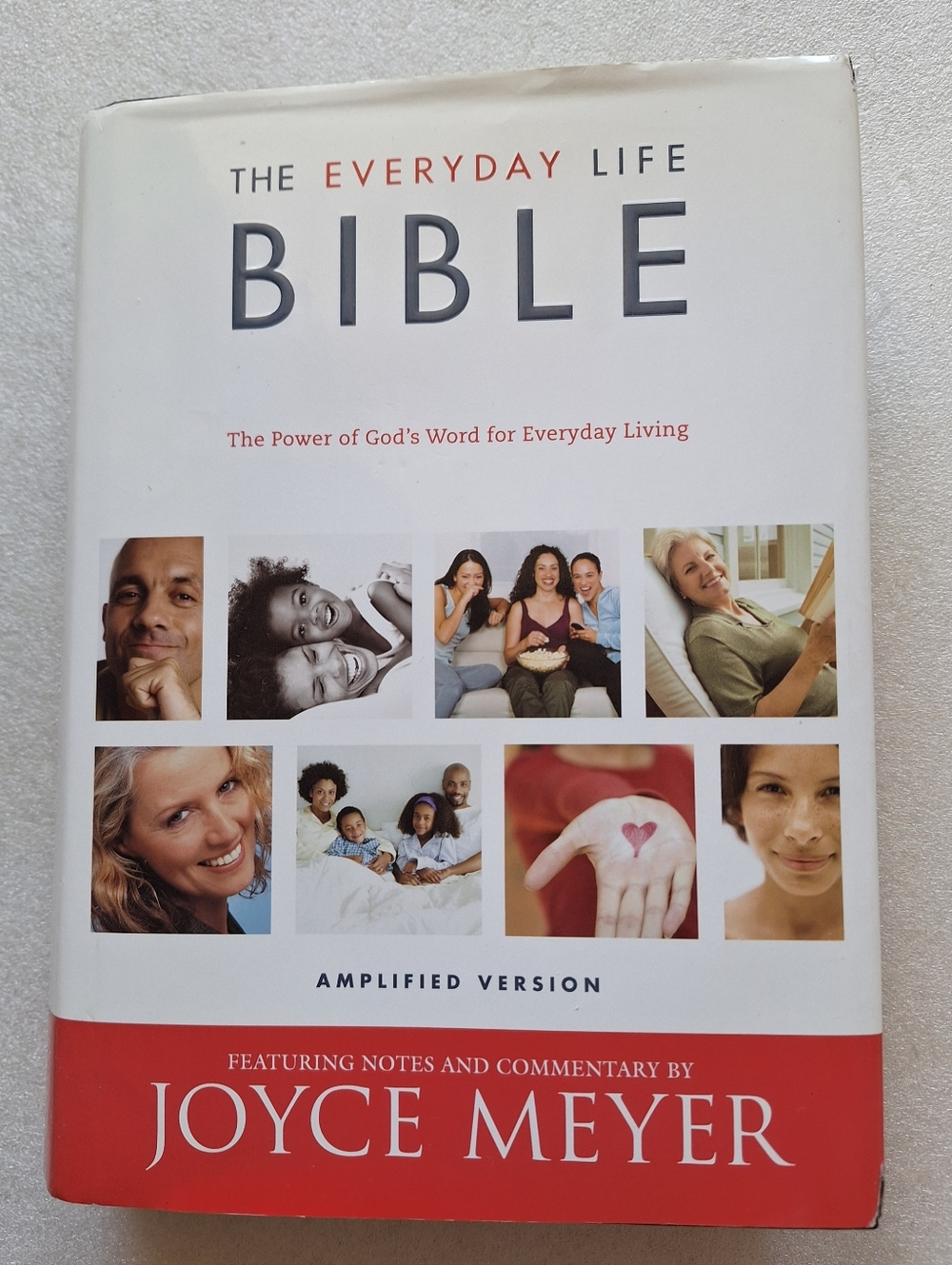 Joyce Meyer The Everyday Life Bible (Amplified) Hardcover - Good